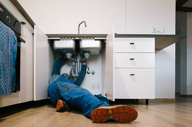 Professional Drain Cleaning technician working in Greensboro, MD